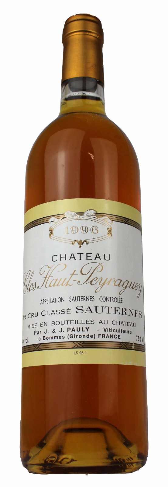 ChâteauReignac1994 & Haut-Madran1996 セット Chateau Clos Haut Peyraguey 1996 Sauternes | Vintage Wine and Port